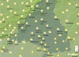 Cielos despejados y temperaturas suaves este jueves en la Comunidad de Madrid