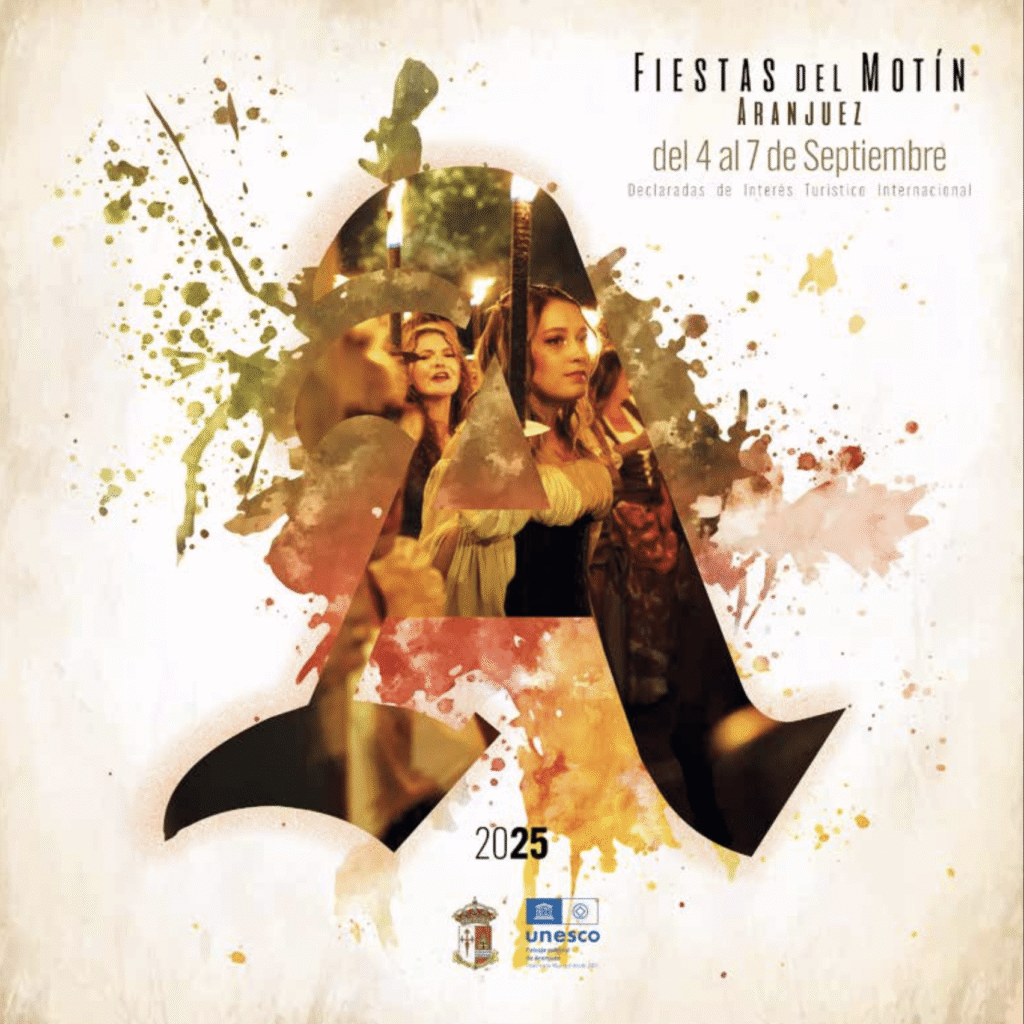 LAS FIESTAS DEL MOTÍN 2025 DE ARANJUEZ RECUPERAN LA PLAZA DE SAN ANTONIO COMO GRAN ESCENARIO MUSICAL Y OFRECEN UNA PROGRAMACIÓN CON MÁS DE 50 EVENTOS QUE SIGNIFICAN NUESTRA CULTURA Y TRADICIÓN