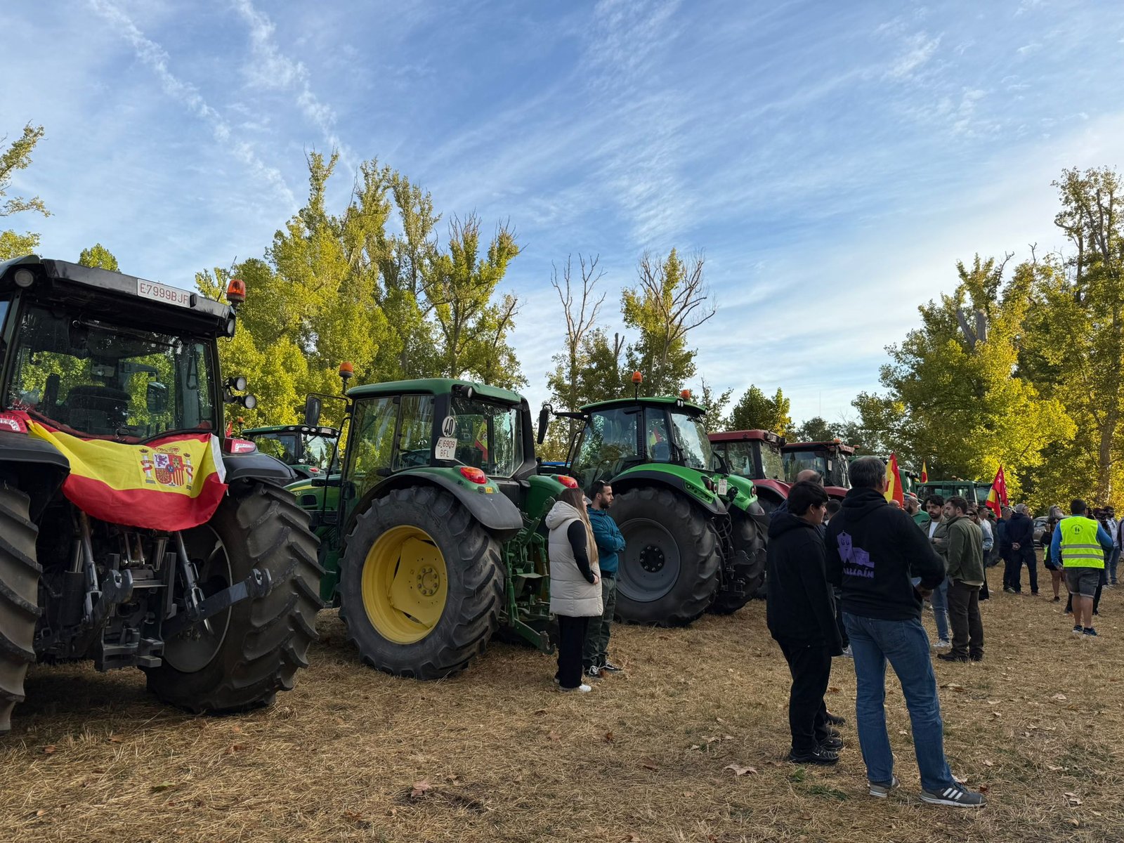 AGRICULTORES DE TODA ESPAÑA SE CONCENTRAN EN ARANJUEZ EN HOMENAJE A DAVID LAFOZ
