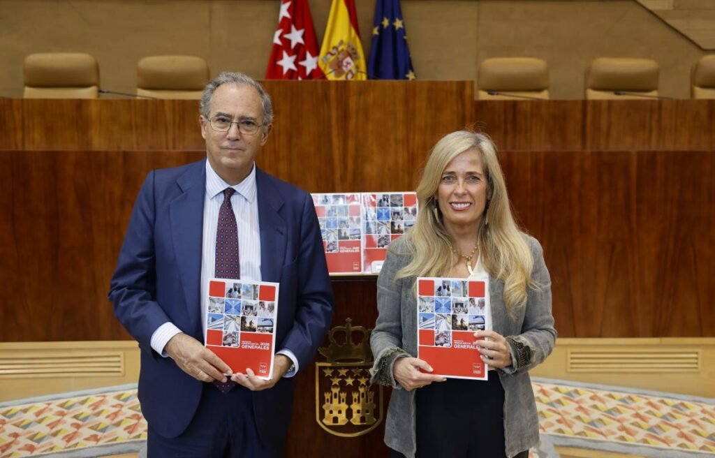 La Comunidad de Madrid registra en la Asamblea sus Presupuestos de 2026