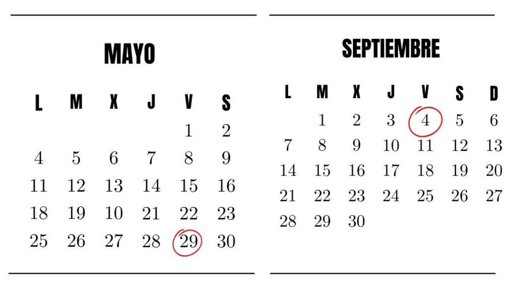 APROBADOS LOS DÍAS FESTIVOS PARA EL AÑO 2026