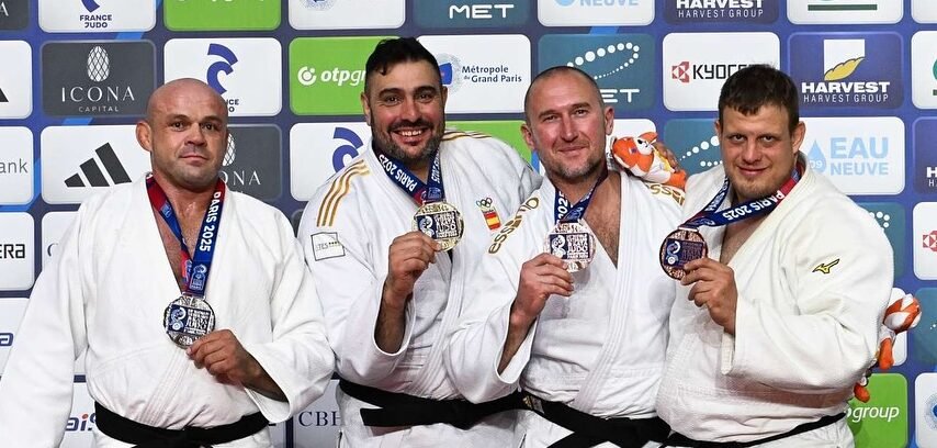EL RIBEREÑO ÁNGEL PARRA SE CORONA CAMPEÓN DEL MUNDO DE JUDO EN PARÍS