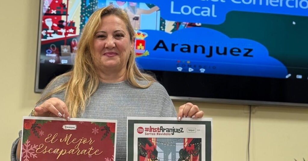 EL AYUNTAMIENTO DE ARANJUEZ IMPULSA EL COMERCIO LOCAL CON DOS NUEVAS CAMPAÑAS NAVIDEÑAS.