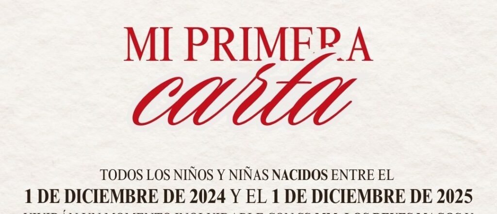 SUS MAJESTADES LOS REYES MAGOS DE ORIENTE DAN LA BIENVENIDA A LOS NIÑOS Y NIÑAS DE ARANJUEZ NACIDOS ENTRE EL 1 DE DICIEMBRE DE 2024 Y EL 1 DE DICIEMBRE DE 2025