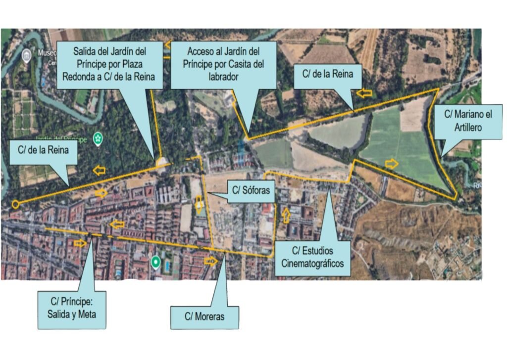 AFECCIONES AL TRÁFICO CON MOTIVO DE LA XLI CARRERA POPULAR VILLA DE ARANJUEZ DEL DOMINGO 21 DE DICIEMBRE