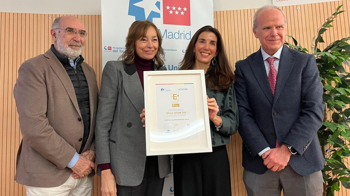 EL HOSPITAL PÚBLICO DEL TAJO OBTIENE EL SELLO DE CALIDAD «EFQM 500 DE EXCELENCIA EN LA GESTIÓN»