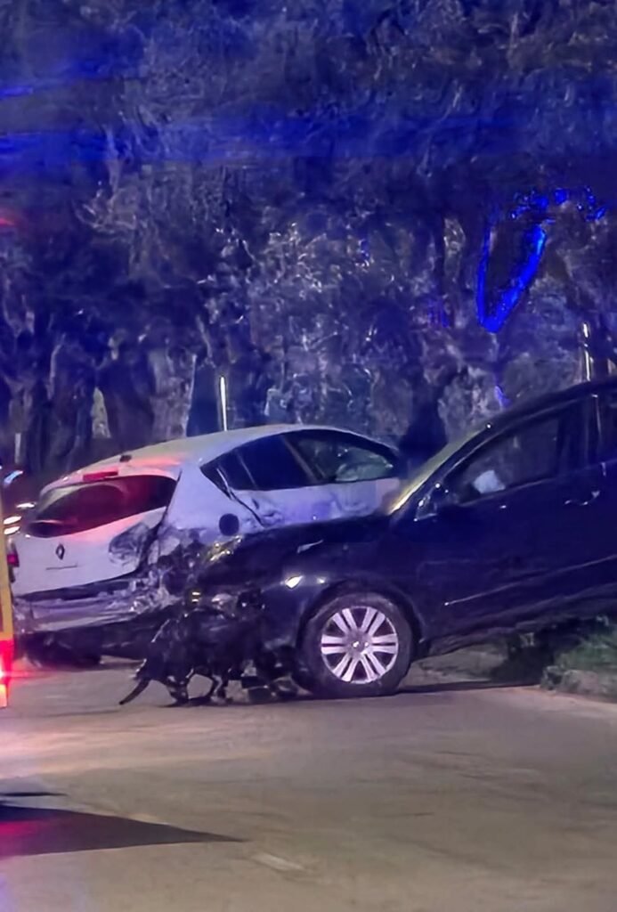 ACCIDENTE CON HERIDOS EN EL PASEO DEL DELITE, UNO DE LOS CONDUCTORES CARECÍA PRESUNTAMENTE DE PERMISO DE CONDUCIR
