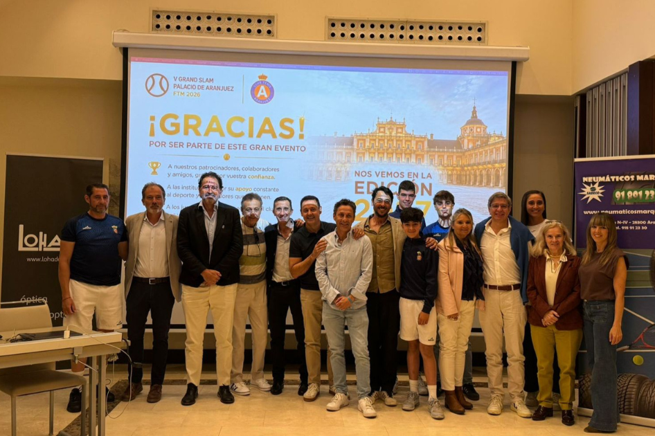 ARANJUEZ PRESENTA UNO DE LOS CUATRO ÚNICOS «GRAM SLAM» JUVENILES DE LA COMUNIDAD DE MADRID