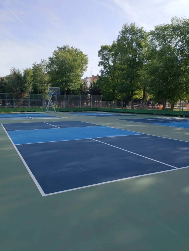 FINALIZADA LA REHABILITACIÓN DE LAS PISTAS DE PICKLEBALL DEL POLIDEPORTIVO MUNICIPAL