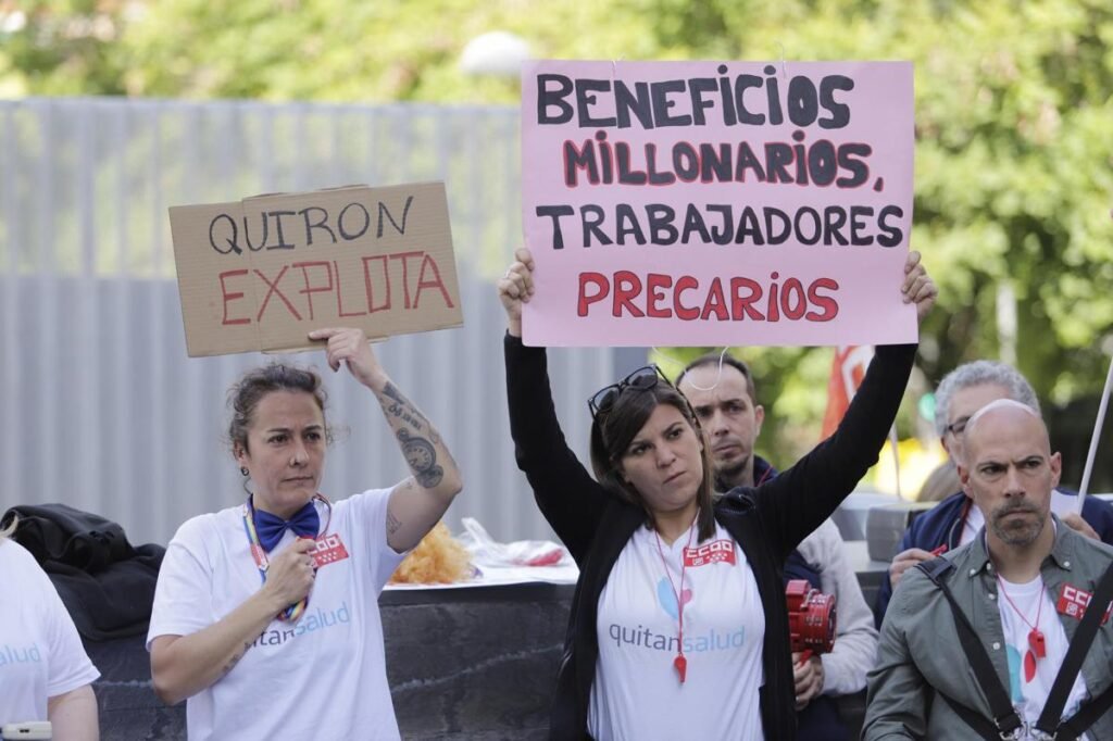 SINDICATOS DENUNCIA IRREGULARIDADES EN EL TRASPASO DEL LABORATORIO CENTRAL A QUIRÓN: NO ASUME TODA LA PLANTILLA Y NO RESPETAN ANTIGÜEDADES