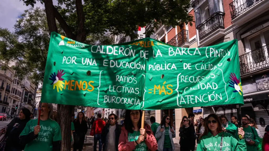 EL SINDICATO CSIF SE SUMA A LOS PAROS DOCENTES EN LA COMUNIDAD DE MADRID, REFORZANDO LA HUELGA PREVISTA PARA EL 14 DE OCTUBRE